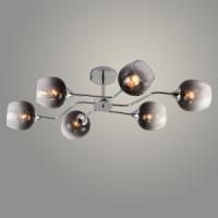 Люстра XA1398/6 CR хром 6х60W E27 d800 h220, HN23