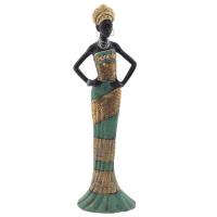 Фигурка декоративная "Африканка", L12 W8 H38 см