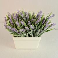 Композиция/цветы 001 Лаванда Луна сиреневый/белый 120x70x170