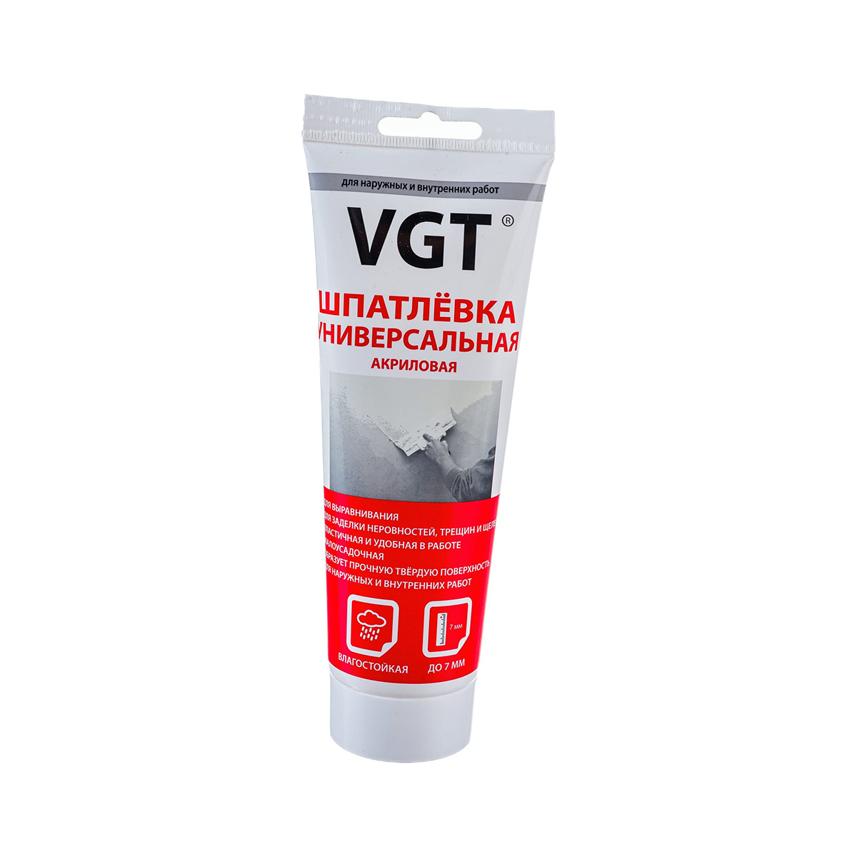 Шпатлевка Vgt Влагостойкая Белый Купить