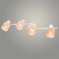 Спот 23090031/4 WT+CH белый/хром 4х40W E14 h150, XLD23