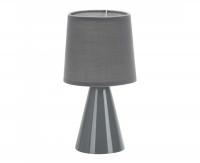 Rivoli св-к настольный 7069-502 Edith 1хЕ14 керамика 130х130х240 серый 57266