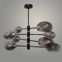 Люстра MX085/8 BK черный 8х40W E14 d820 h810, XLD22