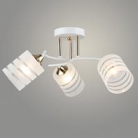 Люстра K2179/3 WT+FGD белый/золото 3x40W E27 d560 h260, QH23
