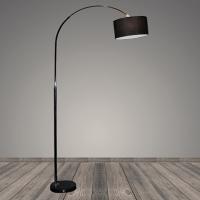 Торшер D001S-BK черный/черный абажур 1x40W h1800 E27 DIY22