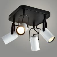Спот 23220/4 WT+BK белый/черный 4x25W GU10 h135, WAN23