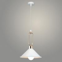 Подвес 3205/1HQ WT+WT+GD белый/белый/золото 1х40W E27 d260 h350, TXN22