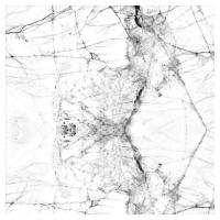 Пленка самоклеящаяся 0,45х2м, мрамор серо-белый