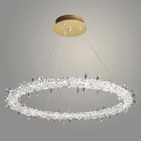 Люстра TGDXD8318/500 FGD золото/прозрачный 30W LED 4000K d500 crst, XUAN22