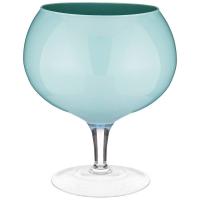 ВАЗА НА НОЖКЕ "GLOBO ACQUA" ВЫСОТА 30СМ ДИАМЕТР 24СМ