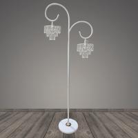 Торшер T2131/2 WT белый 2*40W E27 h1620 crst, BTH23