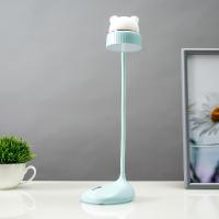 Настольная лампа сенсорная 16753/1 LED 2Вт 6000К USB АКБ голубой 9х11х38 см   6988905