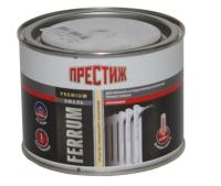 ЭМАЛЬ АКРИЛОВАЯ  ДЛЯ РАДИАТОРОВ  БЕЛАЯ ПОЛУГЛЯНЦЕВАЯ 0.4 КГ "ПРЕСТИЖ"