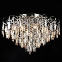 Люстра E2334/8 AB бронза/хрусталь 8х60W E27 d730 h450, QH23