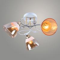 Люстра DA5148B/3 WH+FGD белый/золото 3х60W E27 d535 h260, HN21