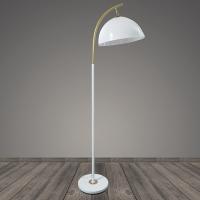 Торшер T2085 WT+GD белый+золото/белый плафон пластик 1x40W E27 h1580, BTH23