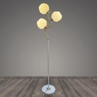 Торшер T2130/3 WT+GD белый/золото 3*40W E27 h1620, BTH23