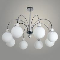 Люстра 1042/8 CH хром 8х40W E27 d850 h600, SHGN23