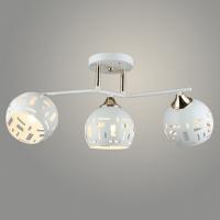 Люстра K2118/3 WT+FGD белый/золото 3x40W E27 d530 h250, QH23