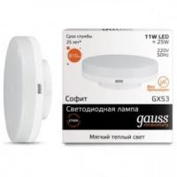 Светодиодная лампа Gauss Led Elementary GX53 11W 2700K