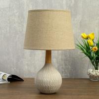 Лампа настольная 320614/1 E14 40Вт серый 22х22х36,5 см   4733907