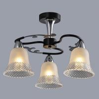 Люстра 17371-3 BK черный 3х40W E14 WLD18 d400 АКЦИЯ ***