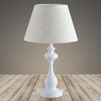 Настольная лампа A19162 белый/бежевый абажур h490 1х40W E27, DIY22
