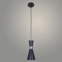 Подвес BK21113/1HQ BK+CR черный/хром 1х40W E27 h950, XLD22