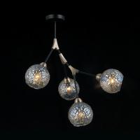 Люстра MD40263/4 MBK+AB черный/бронза 4x40W E27 d540 h540, SN21