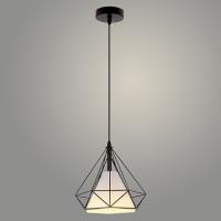 Подвес 7921/1HQ BK черный 1х60W E27 d250 h250, TXN22