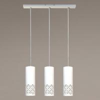 Подвес "Касабланка" 231 белый муар НСБ 01-3х60-162 Е27 3x60W Е27 d500 h1200