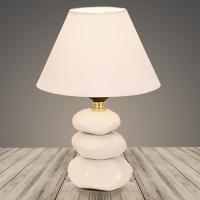 Настольная лампа 18301 WT белый/белый абажур h260 1х60W E27, DIY22