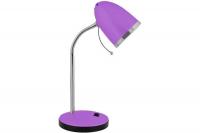 Camelion KD-308 C12 св-к настольный 40W E27 металл фиолетовый