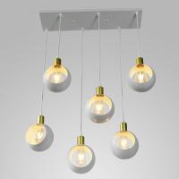 Подвес MDD030208A/6 WT белый 6х40 E27 h1000, SHGN21