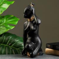 Фигура "Утро Африки" 17х22х36см, чёрный   3893325