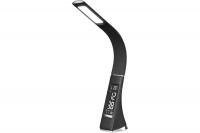 Ambrella св-к настольный св/д с дисплеем DE509 BK черный св/д 3K-4K-6K 6W+LCD 2W 200lm