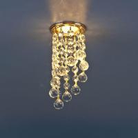 Светильник точечный Elektrostandard 205С-С MR16 GD/CL золото/прозрачный АКЦИЯ ***