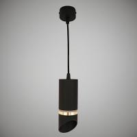 Подвес PRD4743-P BK черный GU10 d64, PRD21