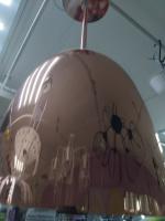 Подвес YD60053/3 Rose Gold+CD розовое золото 1*40W E27 YD17 d250 h280 АКЦИЯ ***