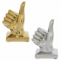 Фигурка декоративная "Рука", L10 W7 H15 см, 2в.