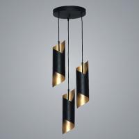 Подвес "Маэстро" 231 черный/золото НСБ 01-3х60-138 Е27 3x60W Е27 d310 h1000 987690010