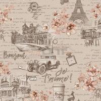 10-1004-61 Обои Белвинил 1,06м Бонжур 61 гор.т (6) АКЦИЯ ***