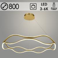 Люстра 22022/1/800 GD золото 185W LED 3000-6000K ПДУ диммер d800 h1200, MGF23