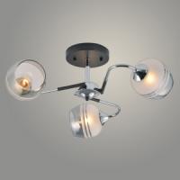 Люстра 29035/3 CH+BK хром/черный 3x40W E27 d580 h200, GNV23