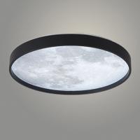 Светильник 23446/500 B BK черный 96W LED 3000-6000К d500, LCY23