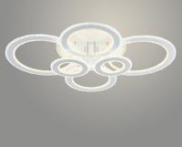 Люстра LI08416/6 PR WH белый 162W+10W LED RGB 3000-6500K d840 ПДУ(ИК) диммер, HN22