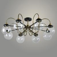 Люстра X22722/8 BK+AB черный/бронза 8х40W E27 d875 h305, SHGN23