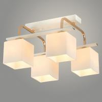 Люстра 07300/4 WT+FGD белый/золото 4x40W E27 d330 h220, GNV23