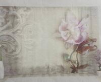 Фототюль (Фреска с цветком 1. Вуаль для фотопечати). Полотно-1: 290*260 АКЦИЯ ***