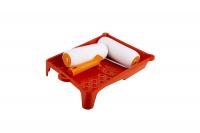 НАБОР ВАЛИК ПОРОЛОНОВЫЙ 180 ММ + ВАННОЧКА + ВАЛИК ЗАПАСН. (1/12) "ШАБАШКА" 108-2001